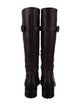 Jil Sander Leather Riding Boots