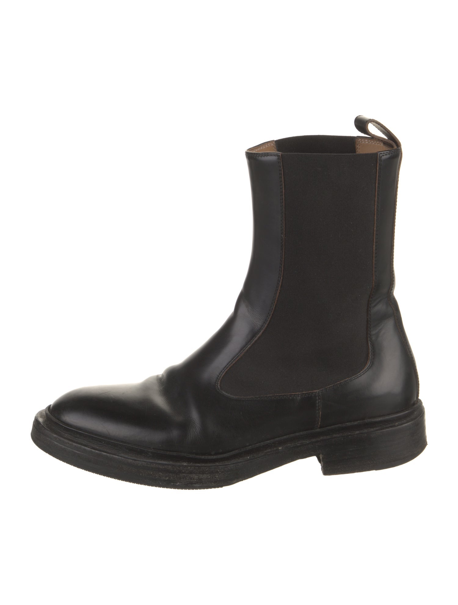 Jil Sander Leather Chelsea Boots