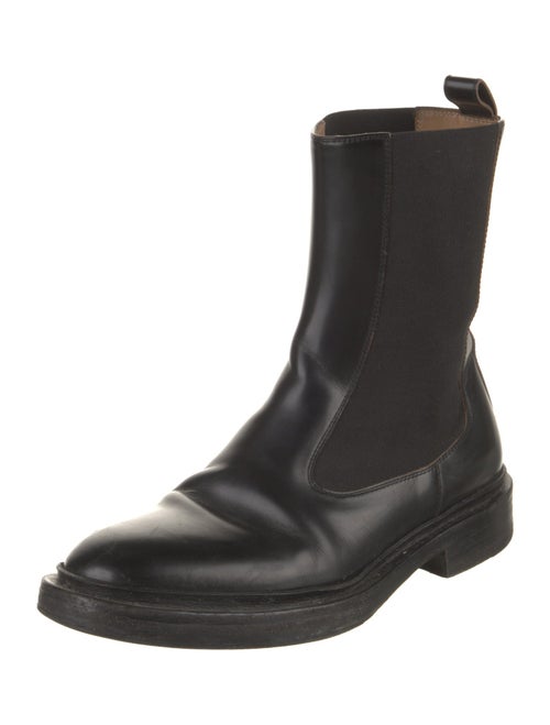 Jil Sander Leather Chelsea Boots