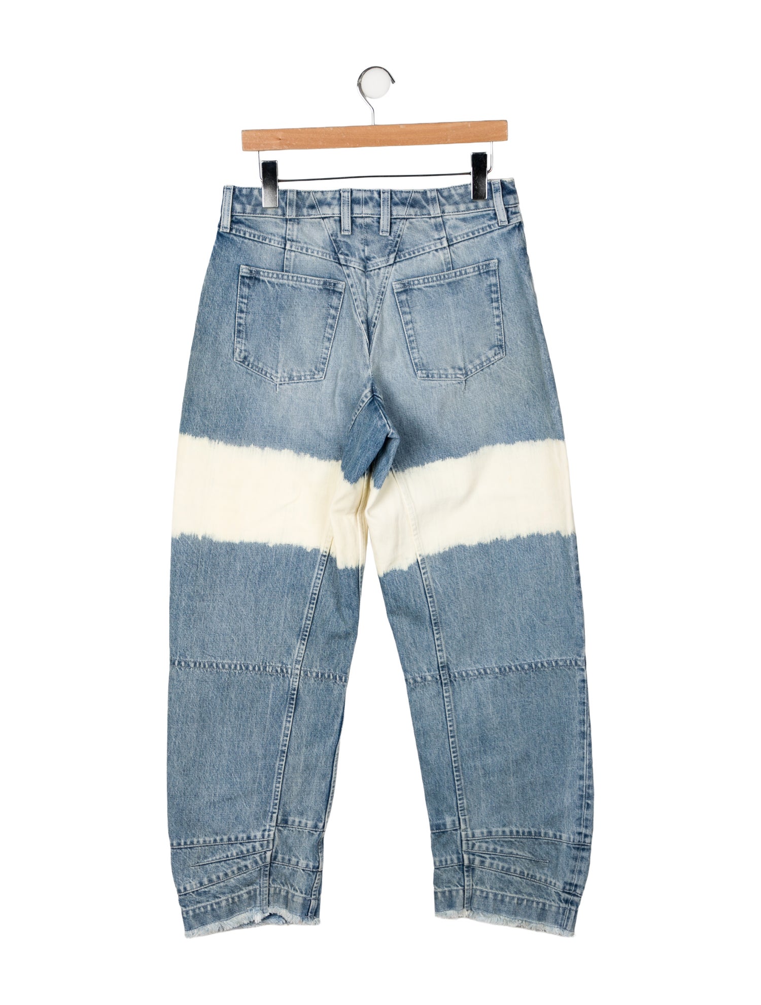 Jil Sander High-Rise Straight Leg Jeans
