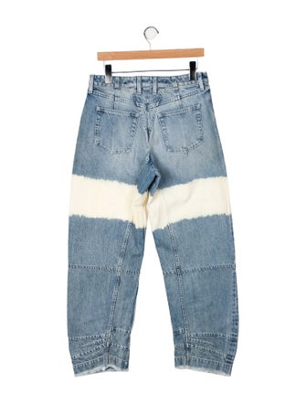 Jil Sander High-Rise Straight Leg Jeans