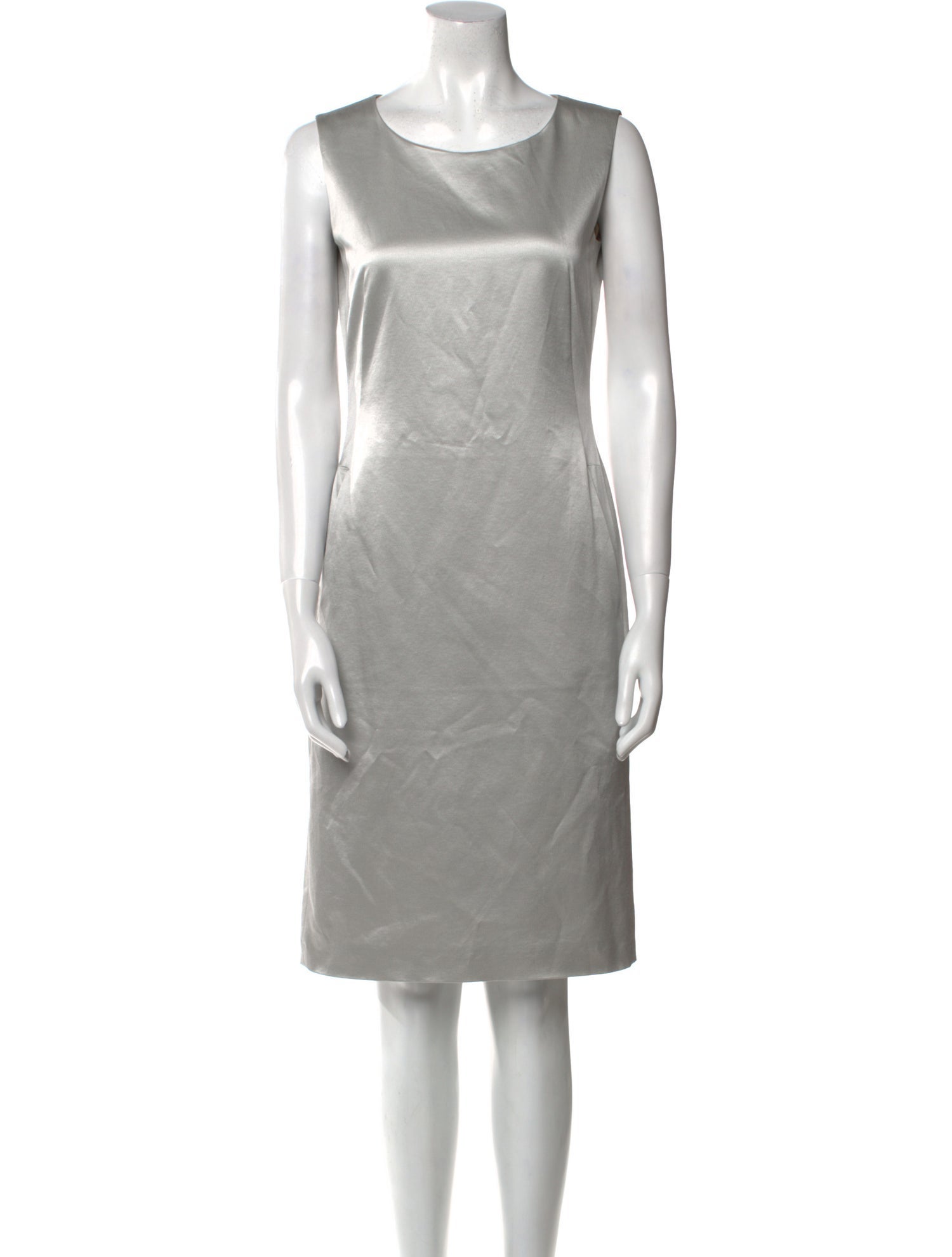 Jil Sander Scoop Neck Knee-Length Dress