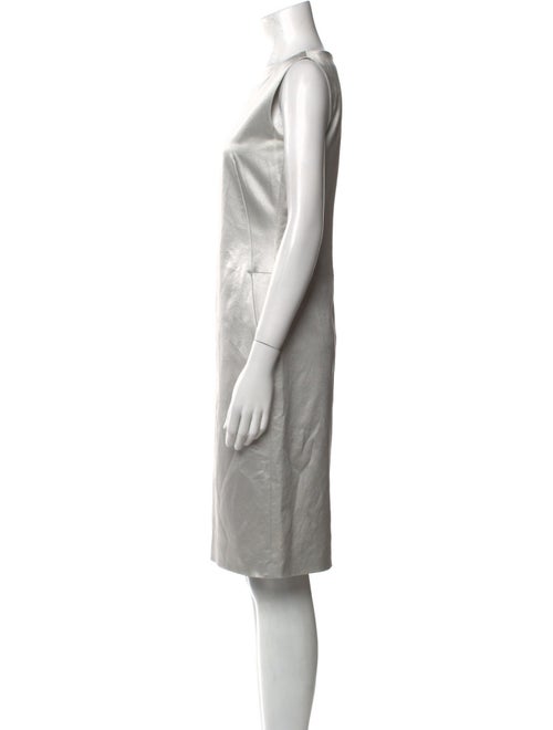 Jil Sander Scoop Neck Knee-Length Dress