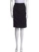 Jil Sander Virgin Wool Knee-Length Skirt