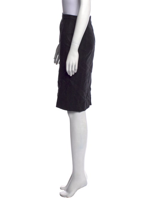 Jil Sander Virgin Wool Knee-Length Skirt