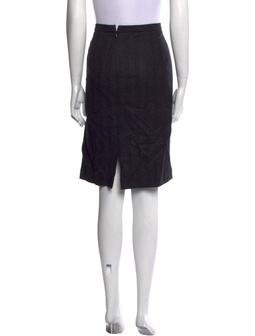 Jil Sander Virgin Wool Knee-Length Skirt