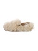 Jil Sander Fur Slippers