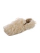 Jil Sander Fur Slippers