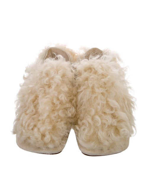 Jil Sander Fur Slippers