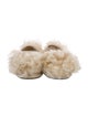 Jil Sander Fur Slippers