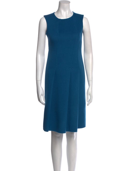 Jil Sander Wool Knee-Length Dress