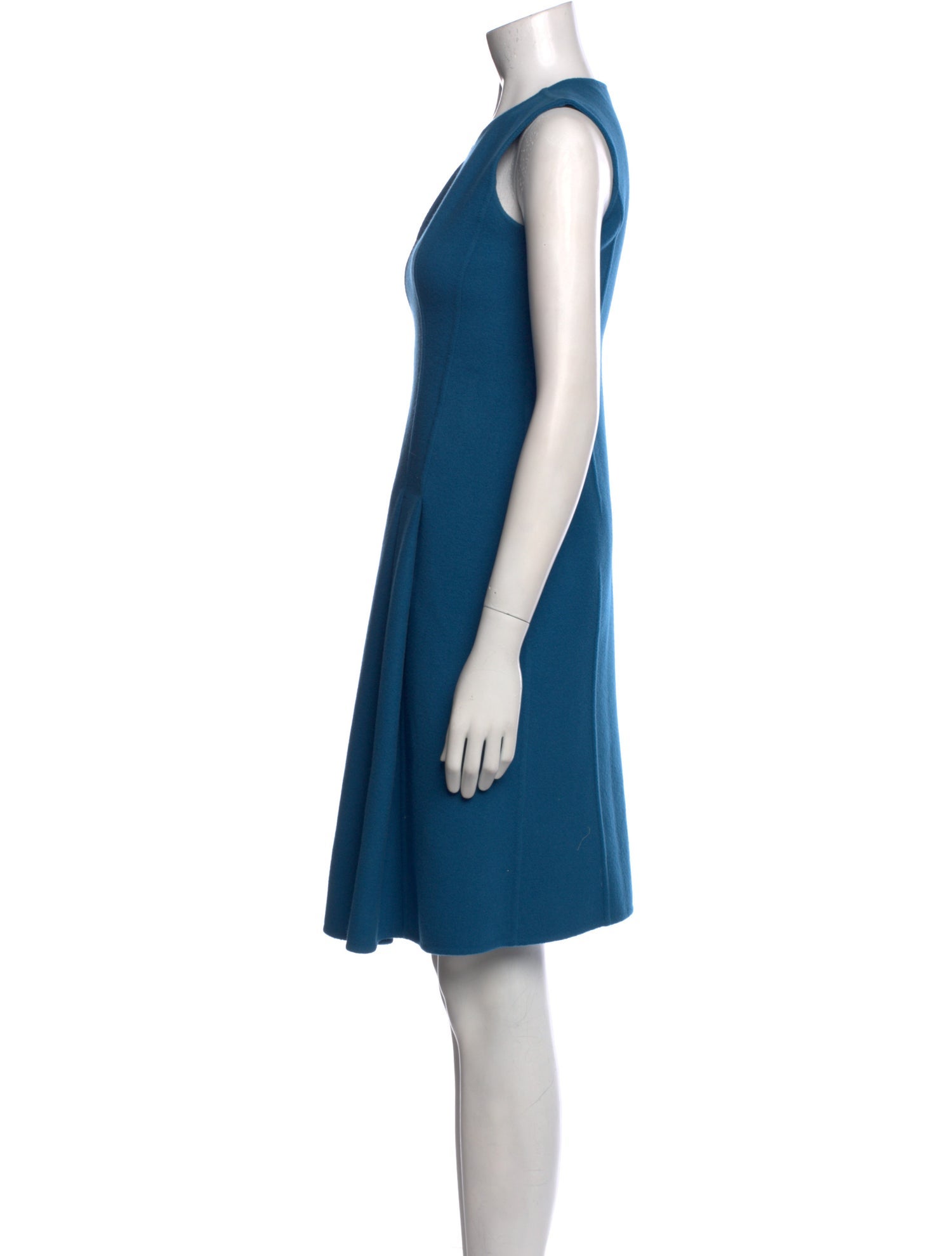 Jil Sander Wool Knee-Length Dress