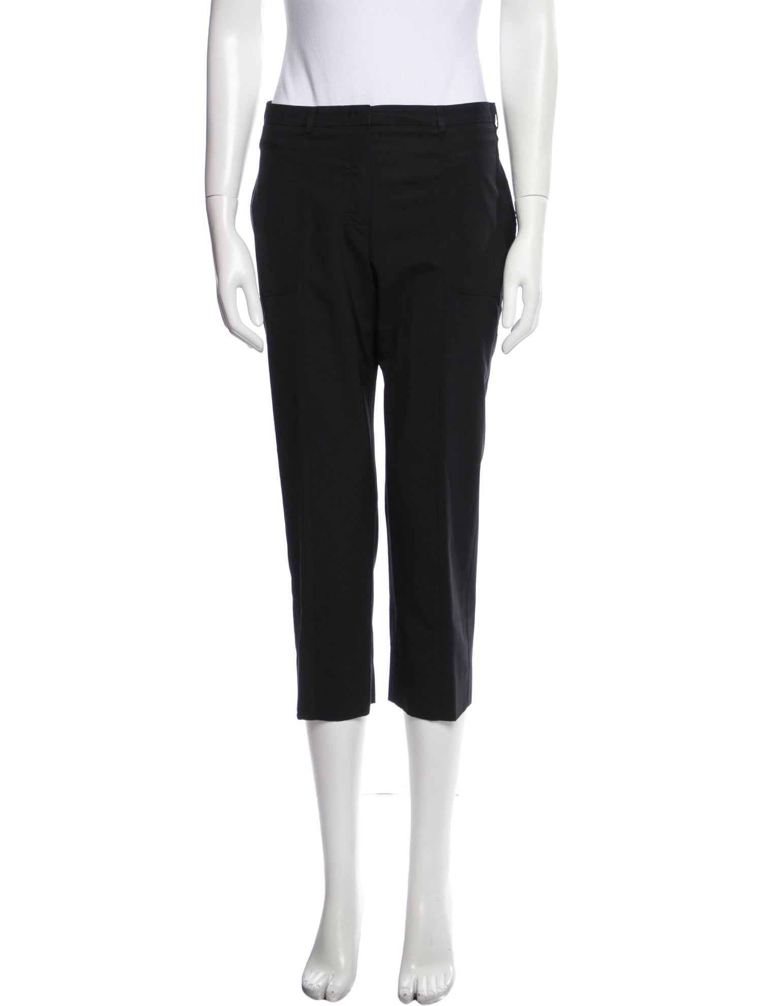 Jil Sander Virgin Wool Skinny Leg Pants
