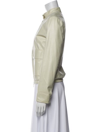 Jil Sander Leather Biker Jacket