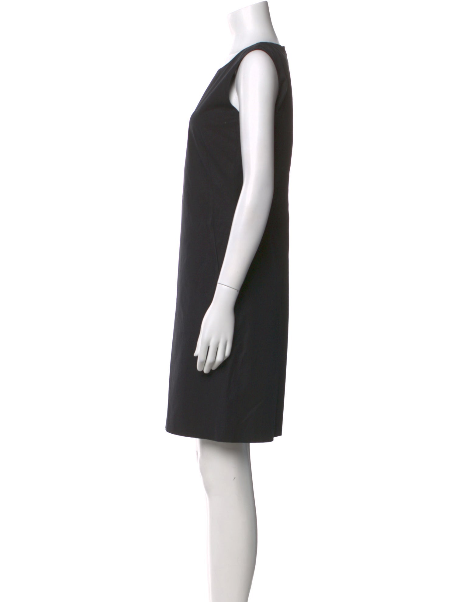 Jil Sander Scoop Neck Mini Dress