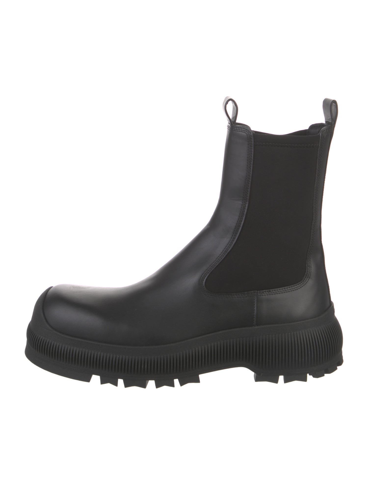 Jil Sander Leather Chelsea Boots