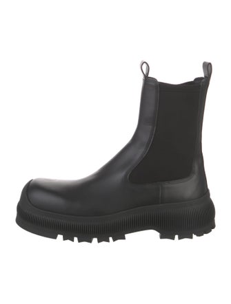 Jil Sander Leather Chelsea Boots