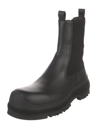 Jil Sander Leather Chelsea Boots