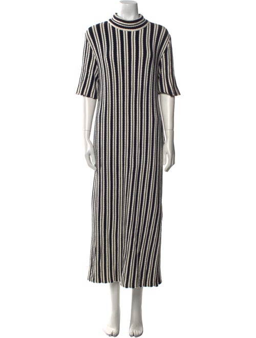 Jil Sander Striped Long Dress