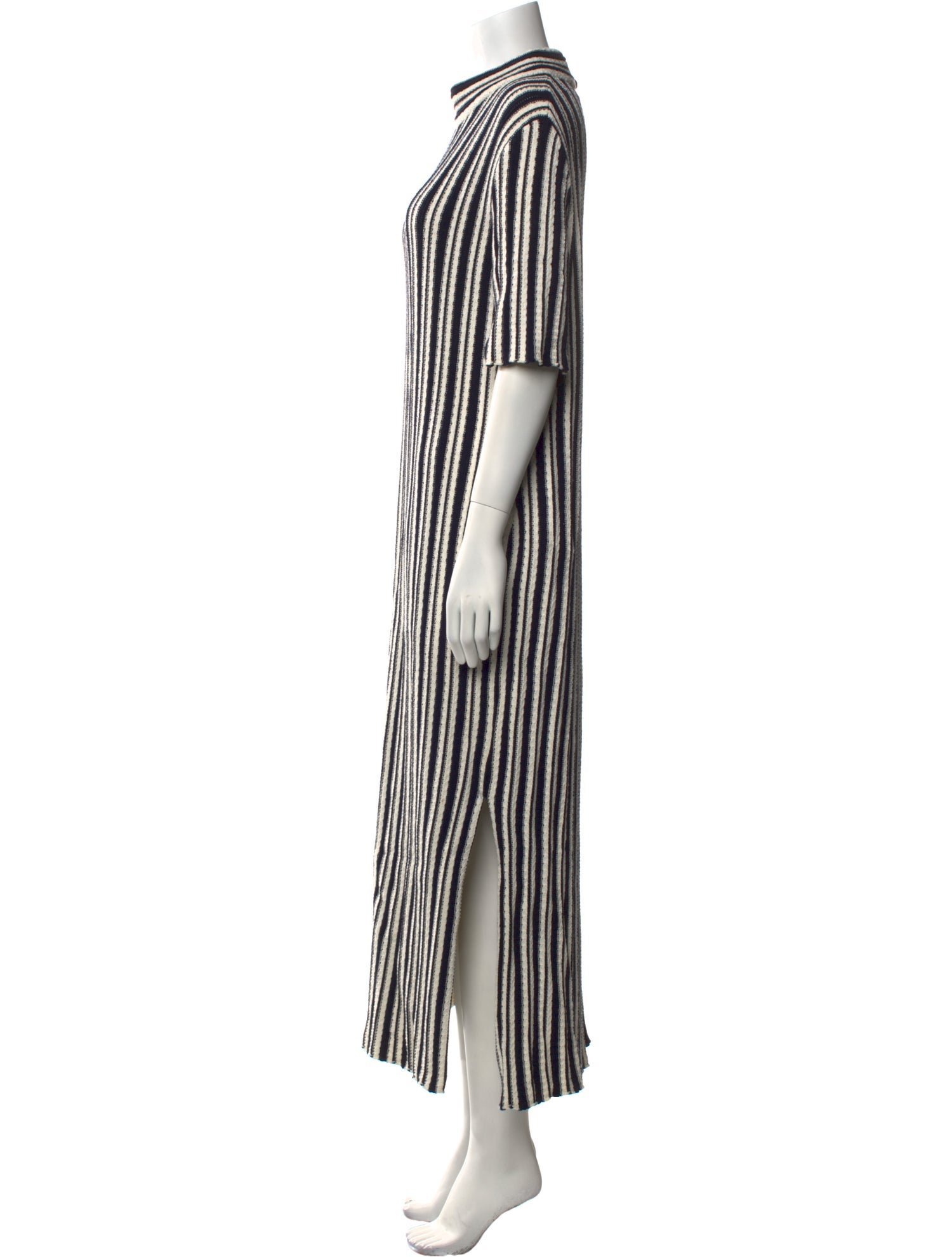Jil Sander Striped Long Dress