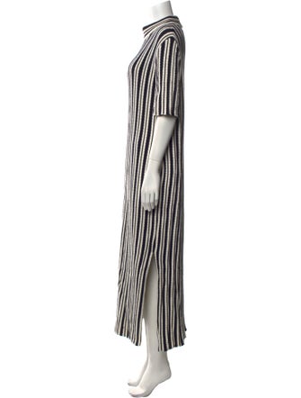 Jil Sander Striped Long Dress