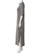 Jil Sander Striped Long Dress