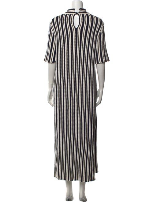Jil Sander Striped Long Dress
