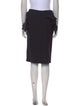 Jil Sander Virgin Wool Knee-Length Skirt