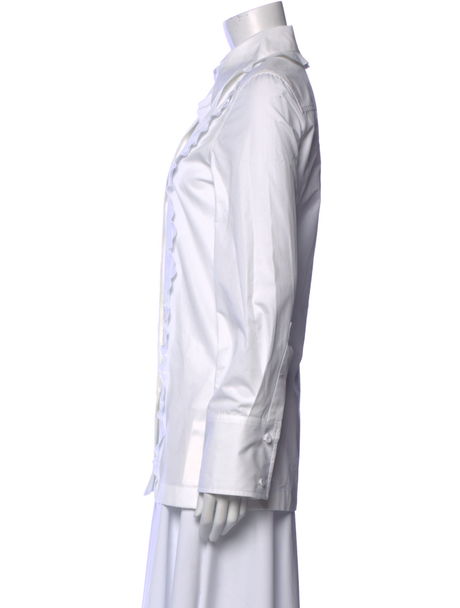 Jil Sander Long Sleeve Button-Up Top w/ Tags