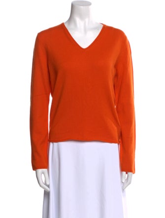 Jil Sander Cashmere V-Neck Sweater