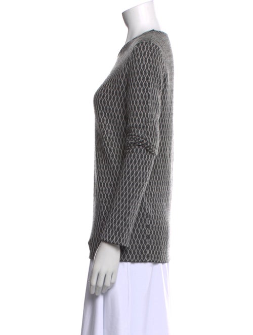 Jil Sander Printed Scoop Neck Sweater