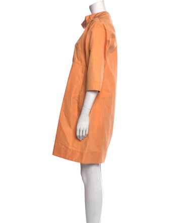 Jil Sander Cowl Neck Mini Dress