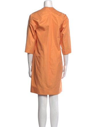 Jil Sander Cowl Neck Mini Dress