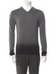 Jil Sander Silk V-Neck Pullover