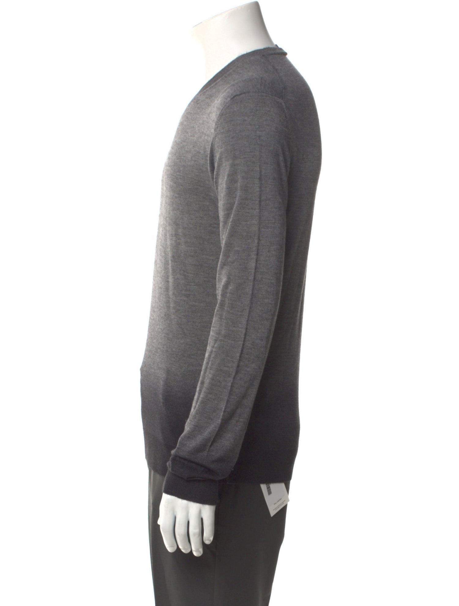 Jil Sander Silk V-Neck Pullover