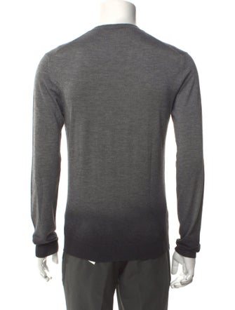 Jil Sander Silk V-Neck Pullover