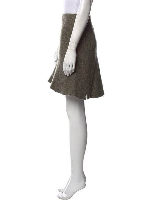Jil Sander Virgin Wool Knee-Length Skirt