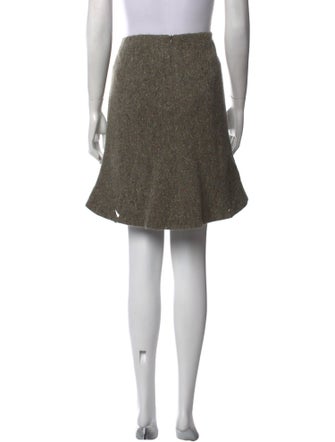 Jil Sander Virgin Wool Knee-Length Skirt
