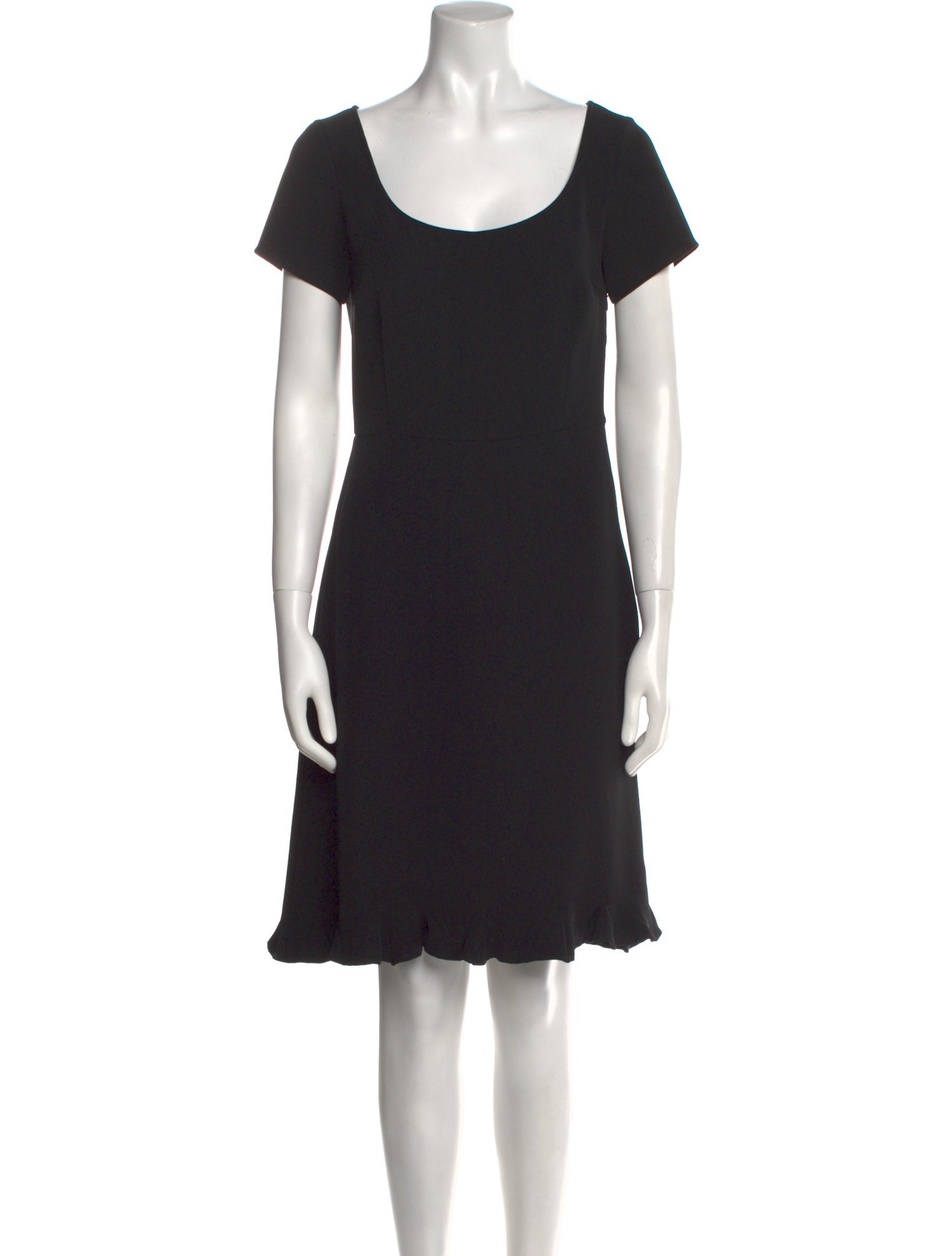 Jil Sander Scoop Neck Knee-Length Dress