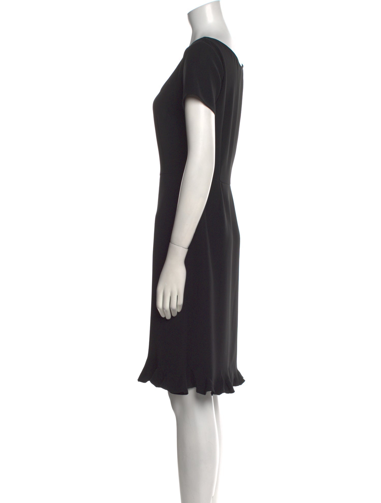 Jil Sander Scoop Neck Knee-Length Dress