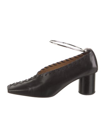 Jil Sander Leather Pumps