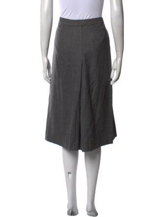 Jil Sander Virgin Wool Wide Leg Pants