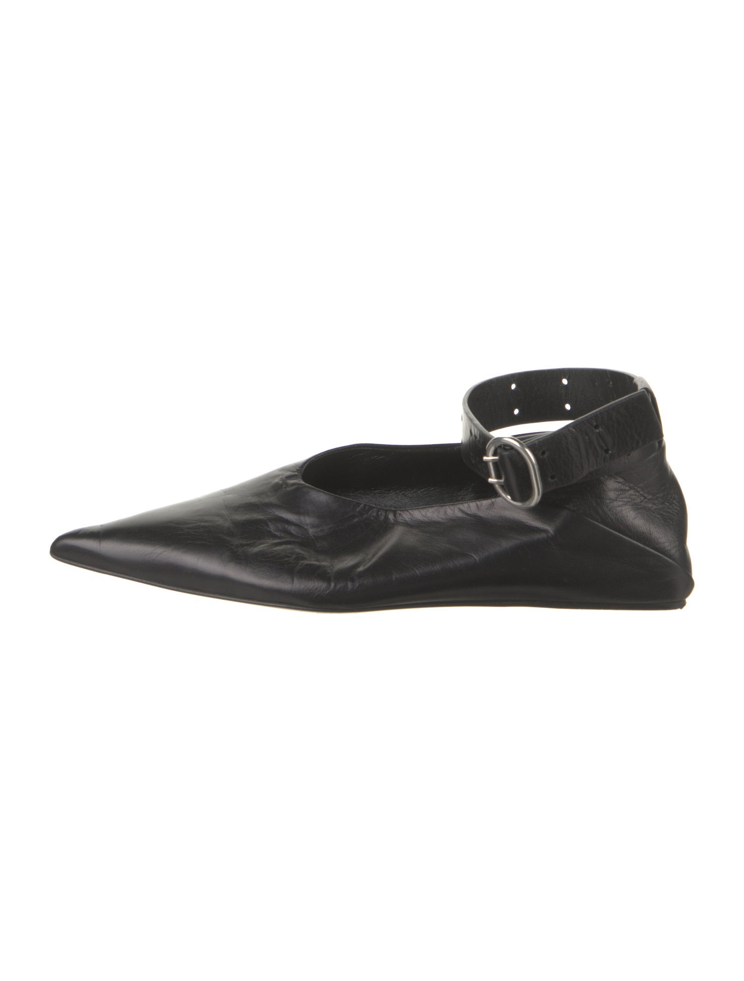 Jil Sander Leather Ballet Flats