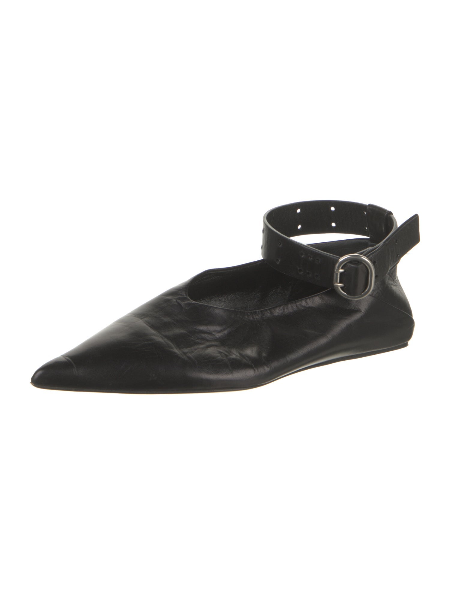 Jil Sander Leather Ballet Flats