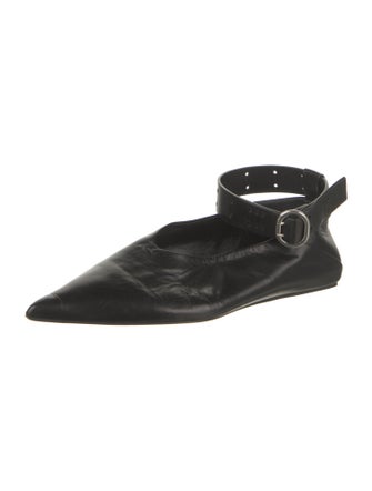 Jil Sander Leather Ballet Flats