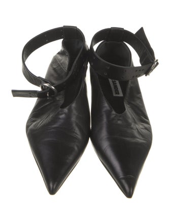 Jil Sander Leather Ballet Flats