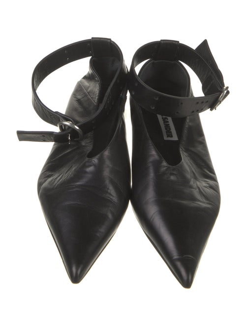 Jil Sander Leather Ballet Flats