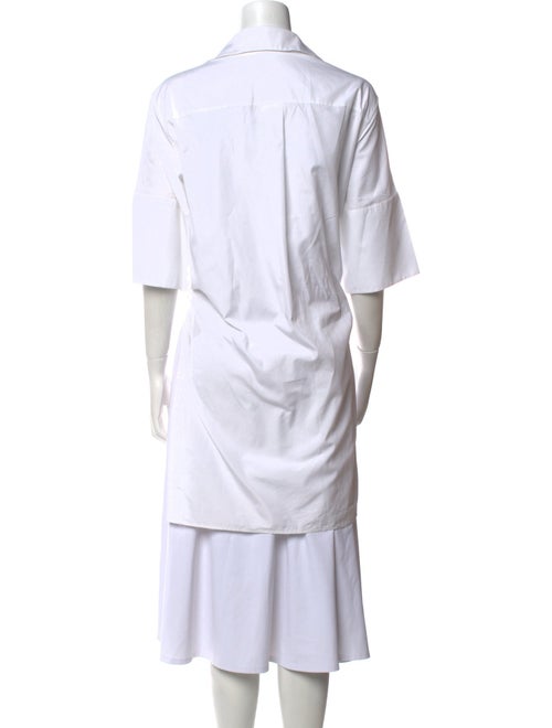 Jil Sander V-Neck Three-Quarter Sleeve Tunic