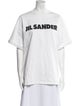 Jil Sander Graphic Print Crew Neck T-Shirt