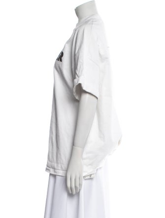 Jil Sander Graphic Print Crew Neck T-Shirt